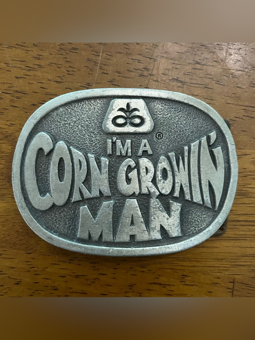 Pioneer Hi-Bred International Corn Belt Buckle I’m A Corn Growing Man